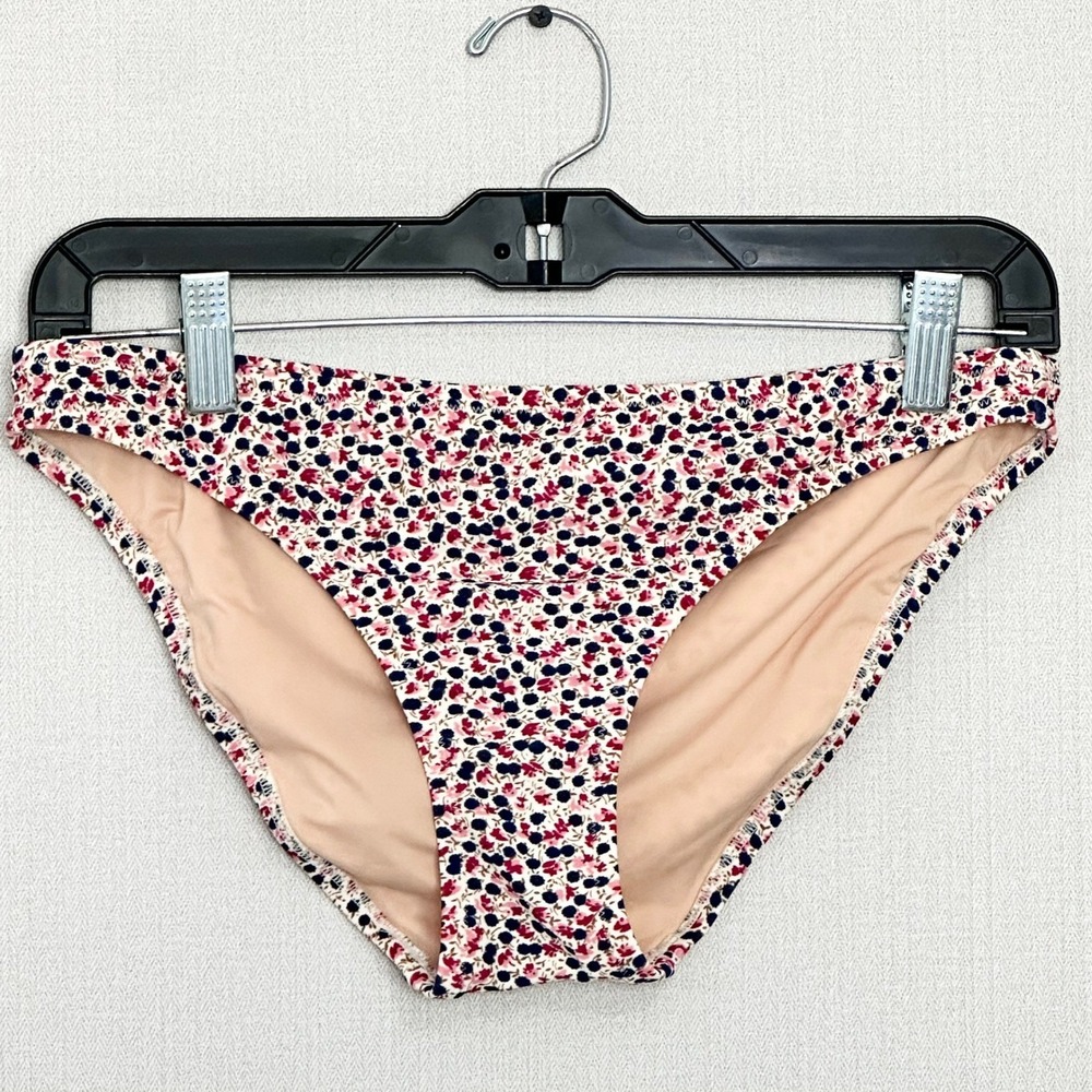 J.Crew Ditsy Floral Bikini‎ Swim Bottom Size Small Liberty Print Nautical Beach